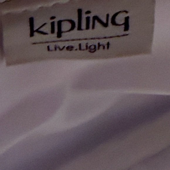 Kipling Crossbody bag. Lavender. Glitter in emblem. - Picture 7 of 11